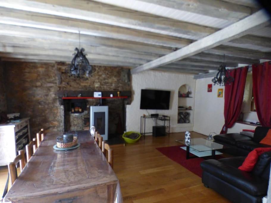 Maison Familiale Pour 8 Saint-Aventin エクステリア 写真